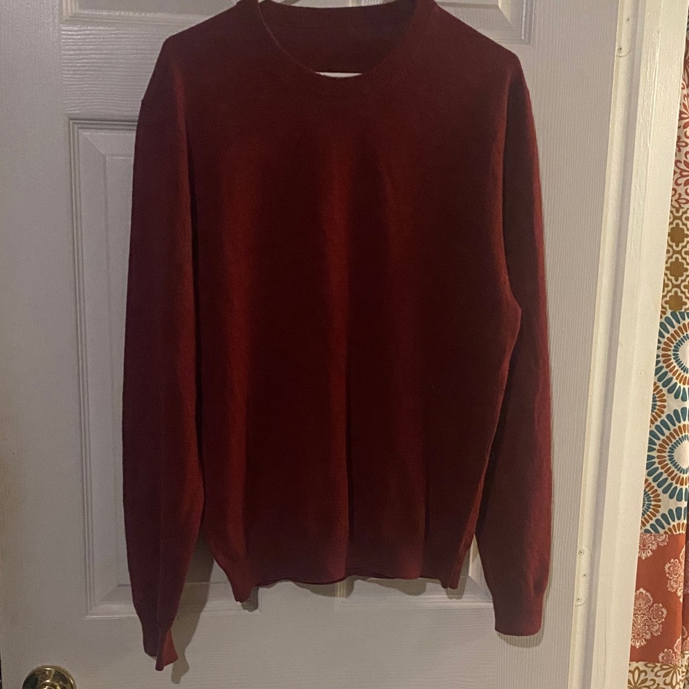 Men's Red Sweater